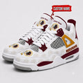 Washington Redskins Personalized AJ4 Sneaker VA3472