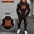 Cincinnati Bengals Personalized Combo Hoodie And Sweatpants Gift For Fan VAN55221