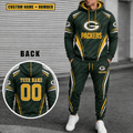 Green Bay Packers Personalized Combo Hoodie And Sweatpants Gift For Fan VAN55226