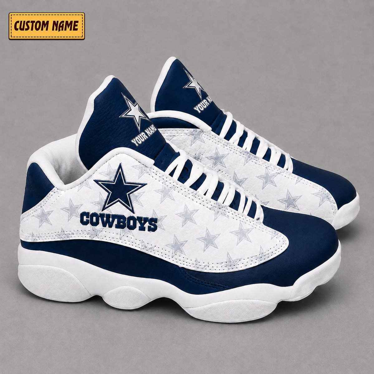 Dallas Cowboys Chiefs Air JD13 Sneakers VA338929