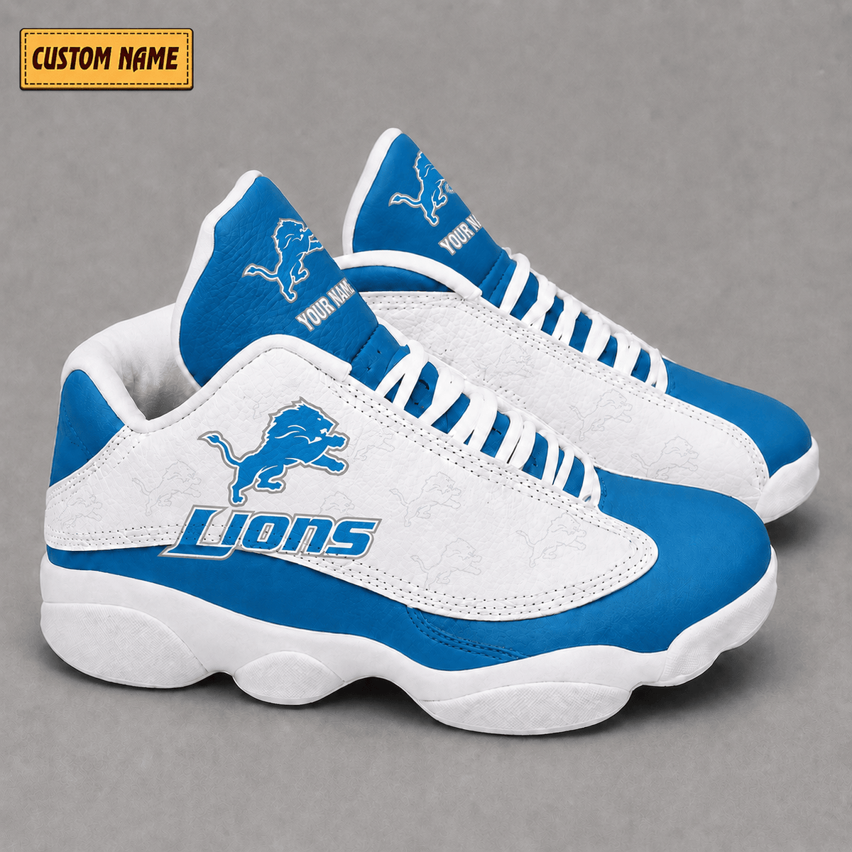 Detroit Lions Air JD13 Sneakers VA338932