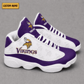Minnesota Vikings Air JD13 Sneakers VA338936