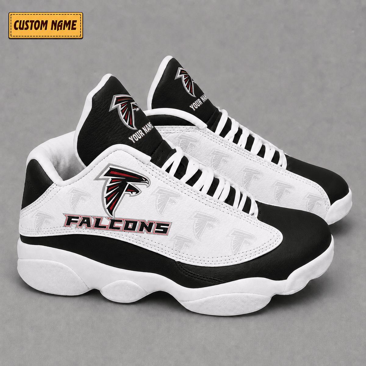 Atlanta Falcons Air JD13 Sneakers VA338938