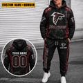Atlanta Falcons Personalized Combo Hoodie And Sweatpants Gift For Fan VAN77177