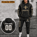 New Orleans Saints Personalized Combo Hoodie And Sweatpants Gift For Fan VAN88110