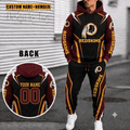 Washington Redskins Personalized Combo Hoodie And Sweatpants Gift For Fan VAN89121