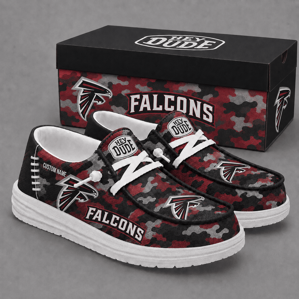 Atlanta Falcons Personalized | Premium Loafer Shoes - VA23670