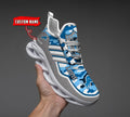 Detroit Lions Personalized Yezy Running Sneakers BG215