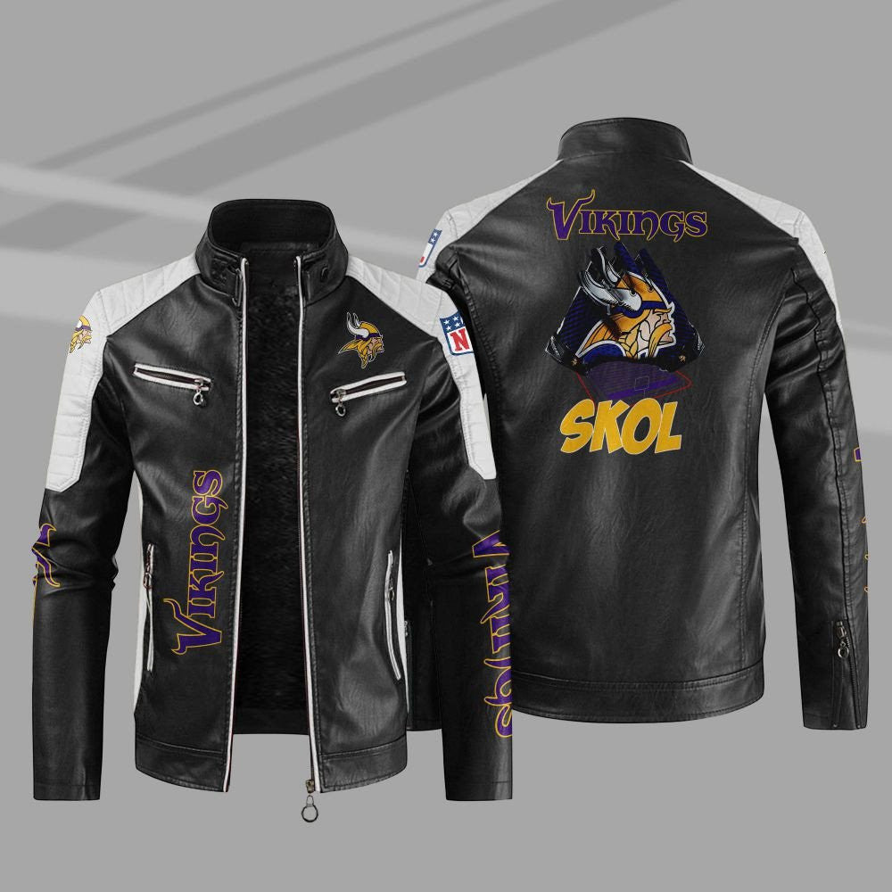 Minnesota Vikings Signature Series Premium Leather BG12