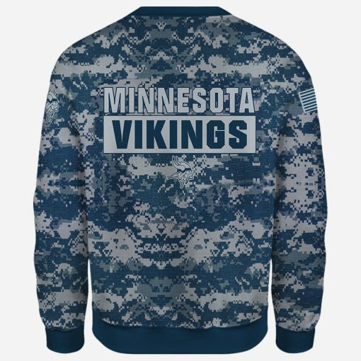 Minnesota Vikings Personalized All Over Printed 371