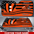 Cincinnati Bengals Personalized Auto Sun Shade BG06