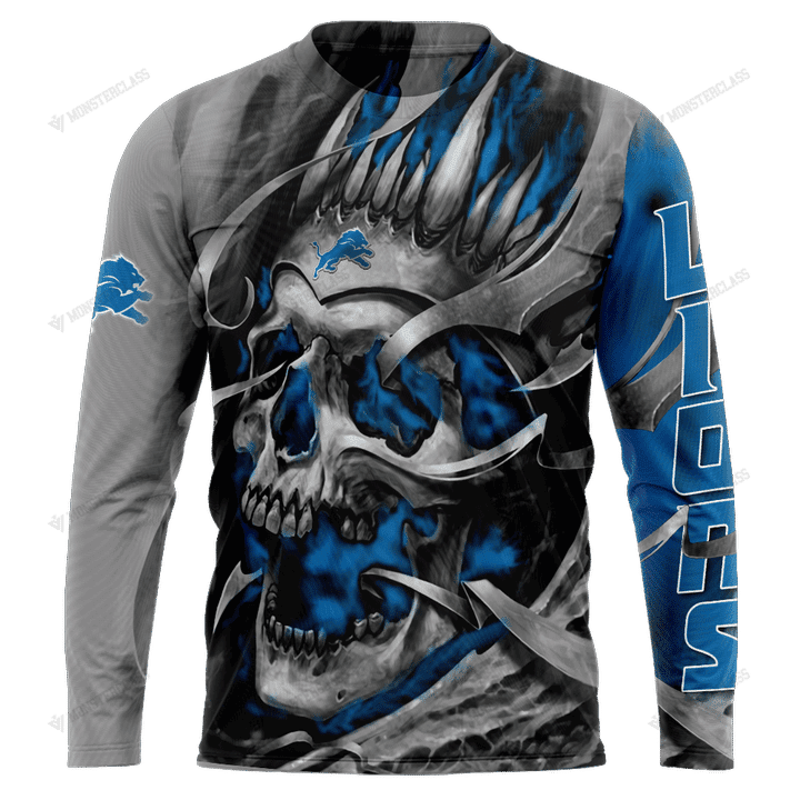 Detroit Lions Limited Edition All Over Print Hoodie Sweatshirt Zip Hoodie T shirt Unisex 869