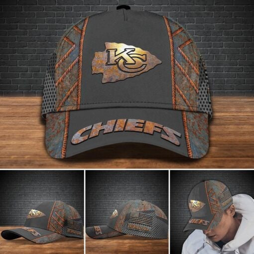 NFL Kansas City Chiefs (Your Name) 3D Cap Nicegift 3DCX0Z3