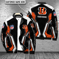 Cincinnati Bengals Personalized Bomber Jacket BGBBJ978