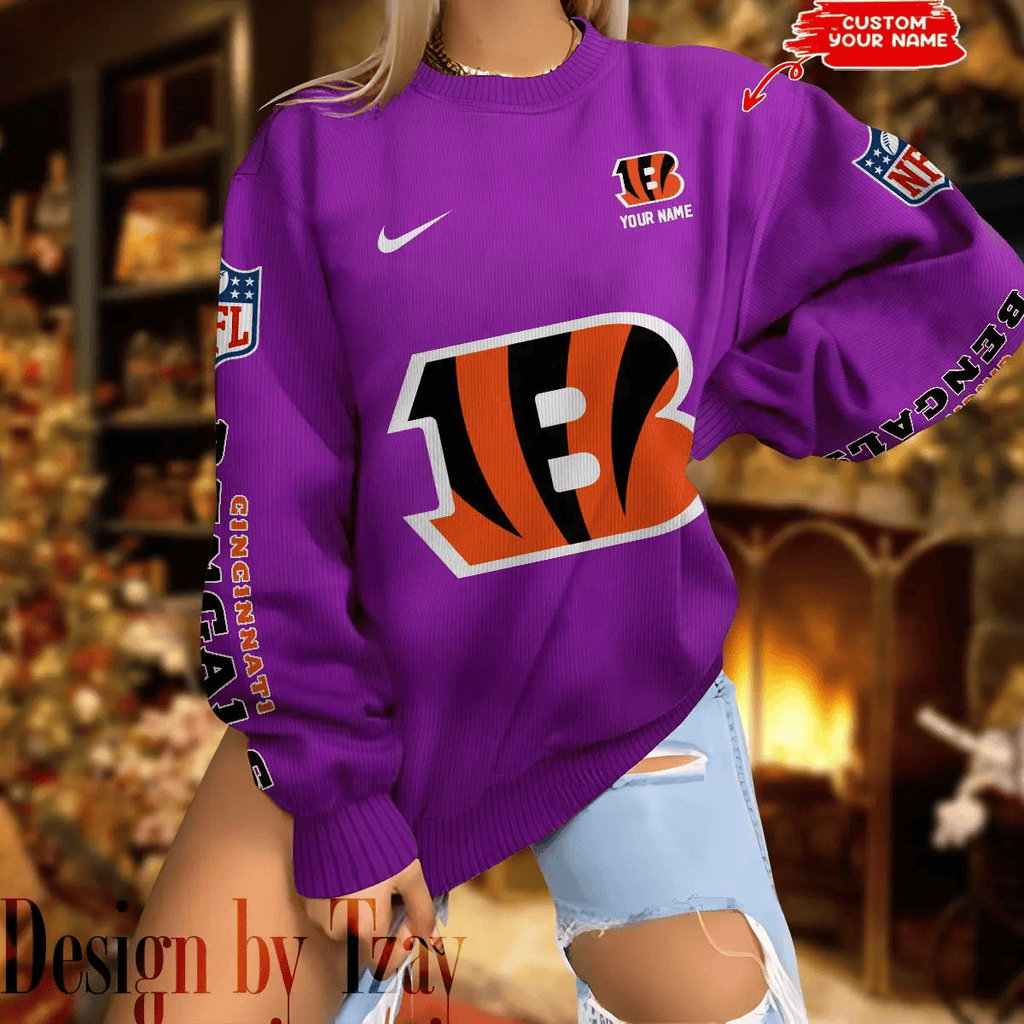Cincinnati Bengals New Woolen Sweater BGSWT191