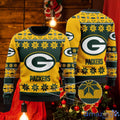 NFL Green Bay Packers Christmas All-Over Print Thicken Sweater HFV010