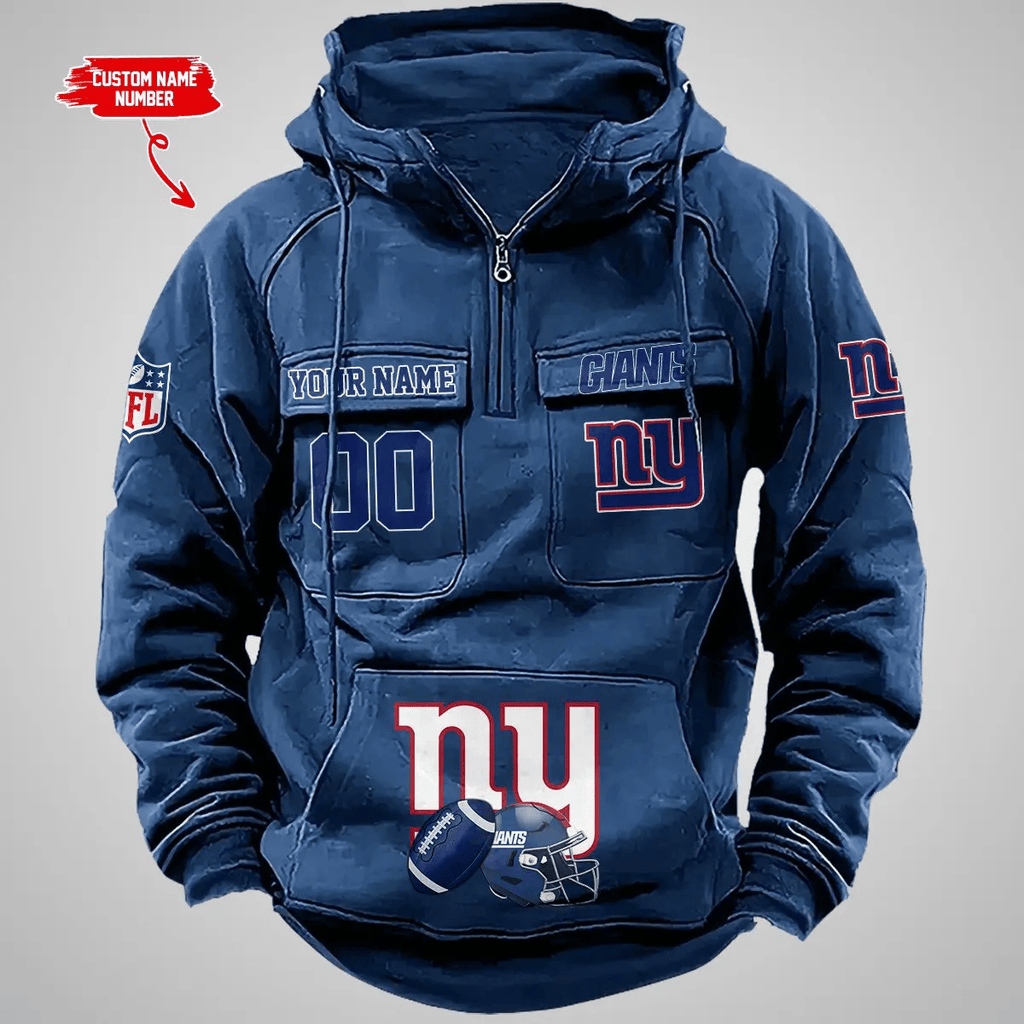 New York Giants Vintage Men Hoodie AZVMHD237
