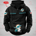 Miami Dolphins Vintage Men Hoodie AZVMHD370