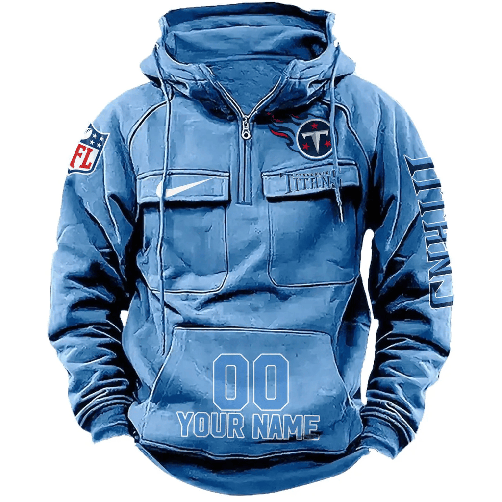 Tennessee Titans Vintage Men Hoodie AZVMHD202