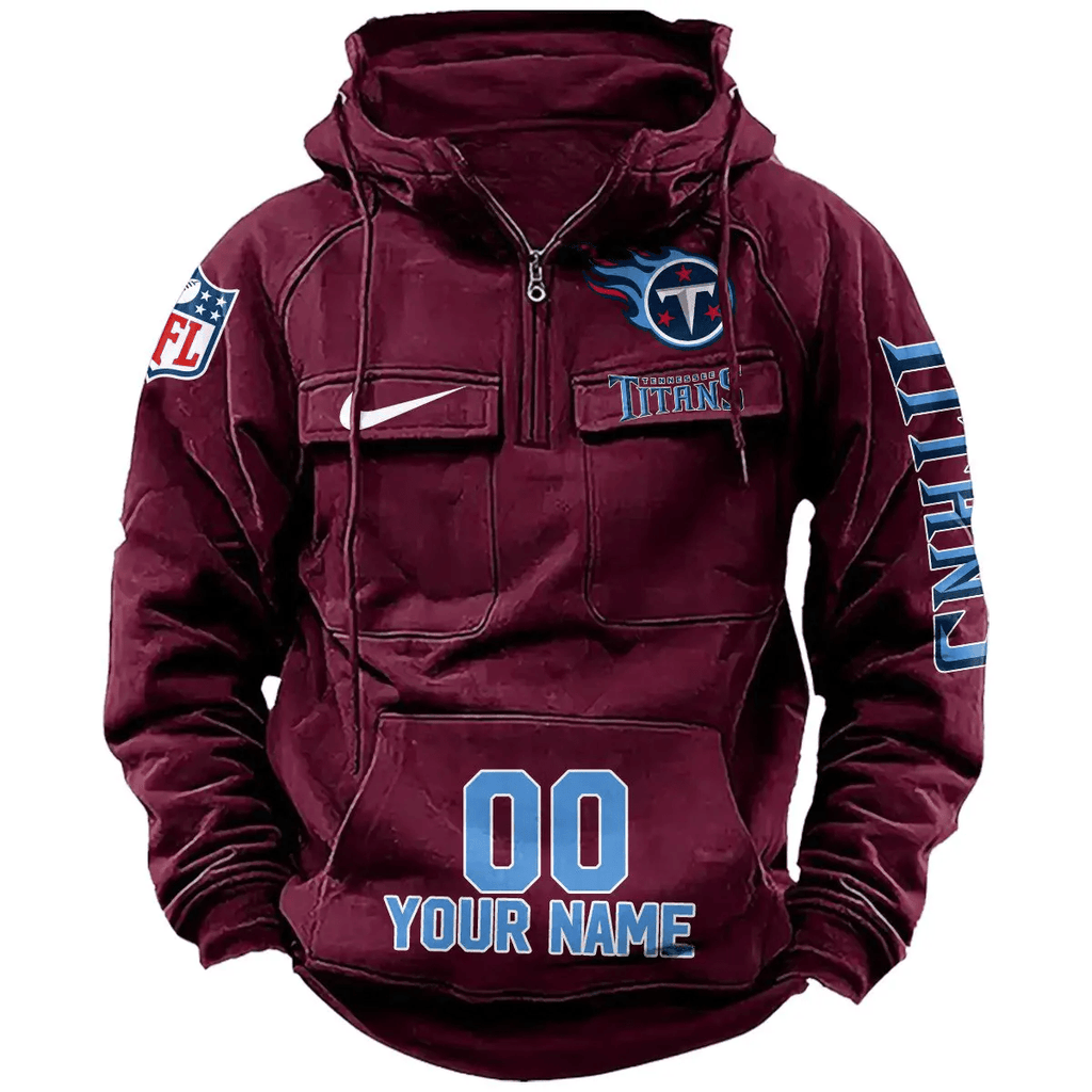 Tennessee Titans Vintage Men Hoodie AZVMHD202