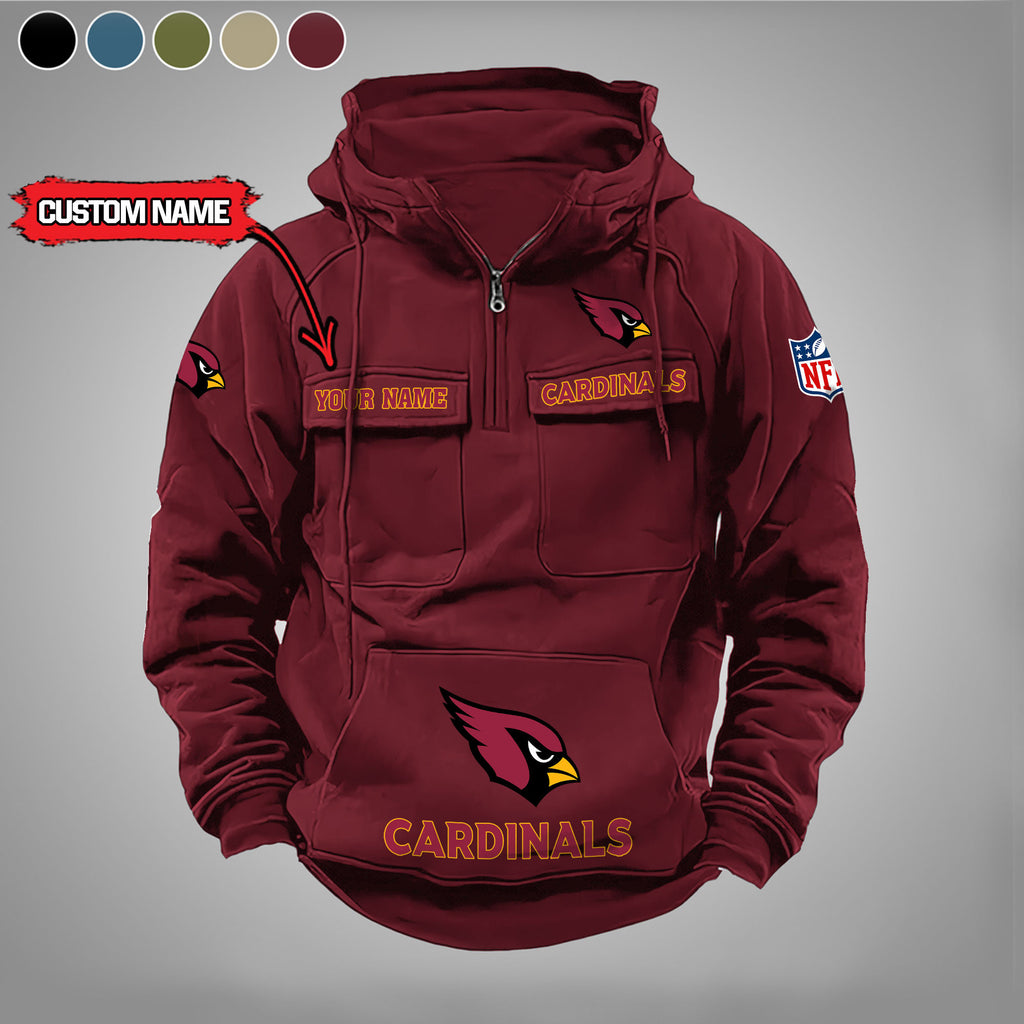 Arizona Cardinals Vintage Men Hoodie AZVMHD028