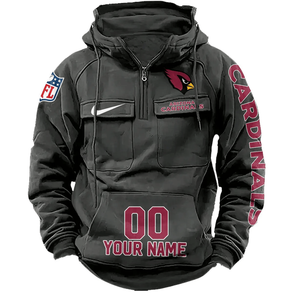 Arizona Cardinals Vintage Men Hoodie AZVMHD062