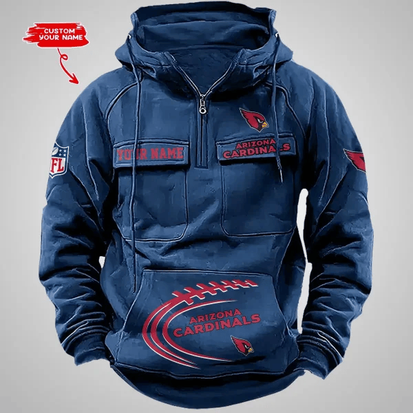 Arizona Cardinals Vintage Men Hoodie AZVMHD110