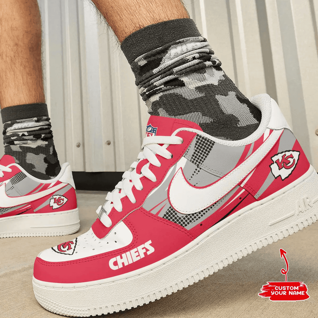 Kansas City Chiefs Personalized AF1 Shoes 1408 BGAF1S535
