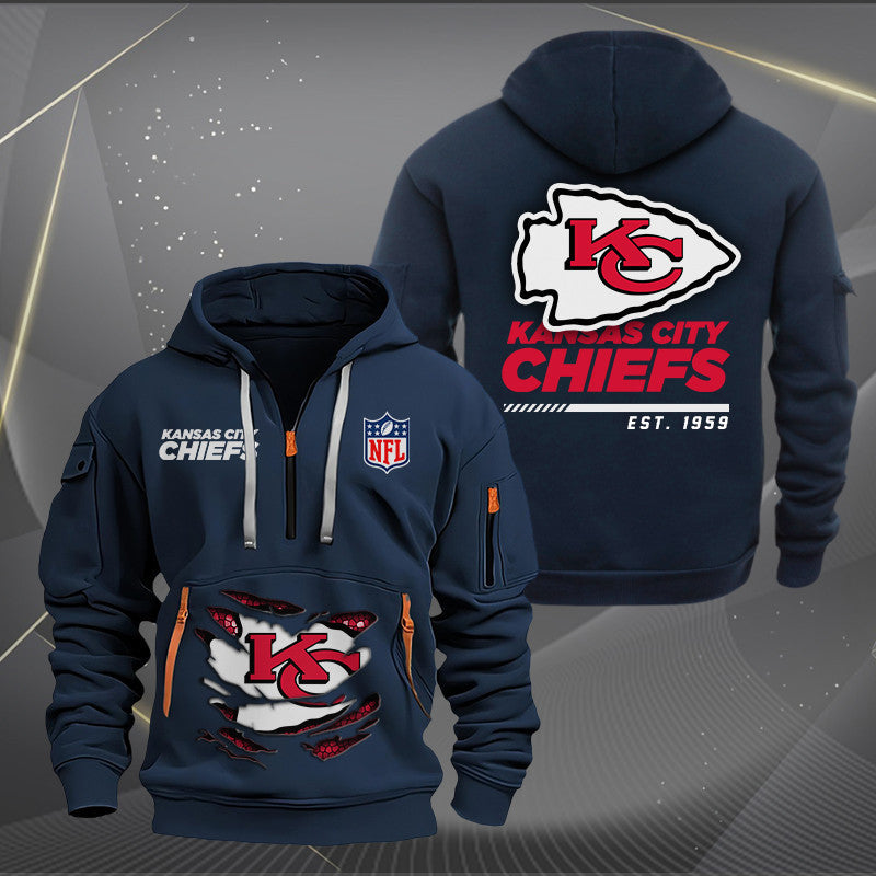 Kansas City Chiefs Heavy Hoodie AZHEAVYHD050