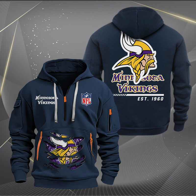 Minnesota Vikings Heavy Hoodie AZHEAVYHD055