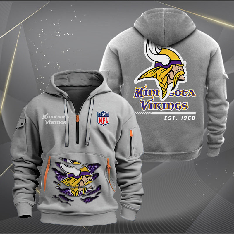 Minnesota Vikings Heavy Hoodie AZHEAVYHD055
