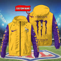 Minnesota Vikings Custom Windbreaker Outdoor Jacket Sport Fan Gift SPTWJACKET053