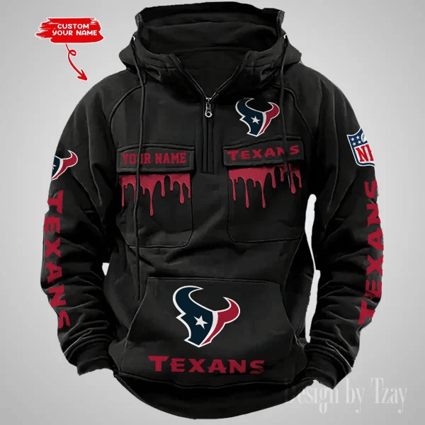 SPTAZVMHD488-Houston Texans Vintage Men Hoodie DV22