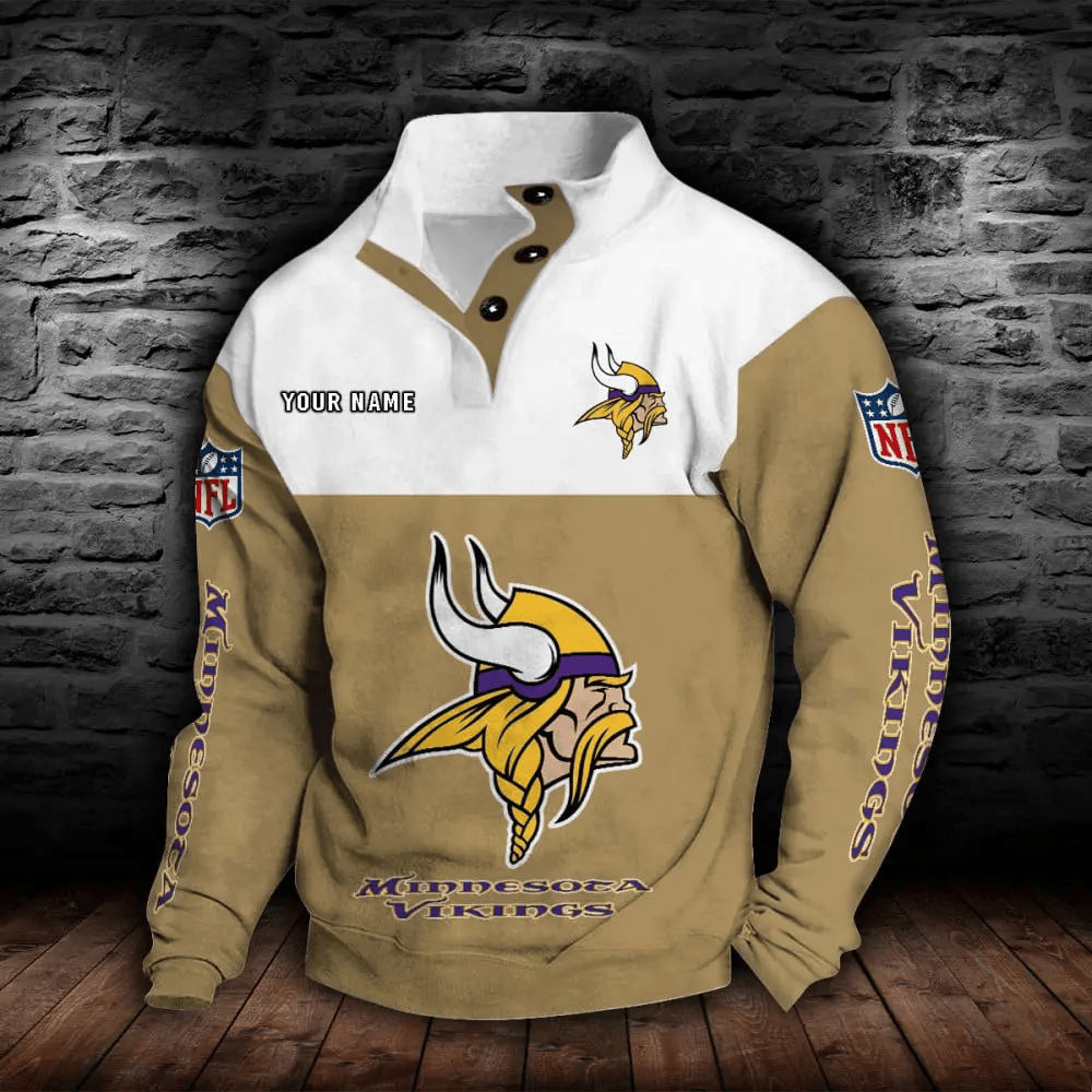SPTS9DBSCH624-Minnesota Vikings NFL Sports Sweatshirt Colorful