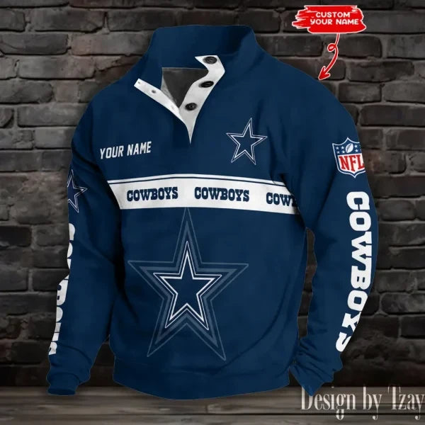 Dallas Cowboys Sports Print Sweatshirt S9DBSCH739