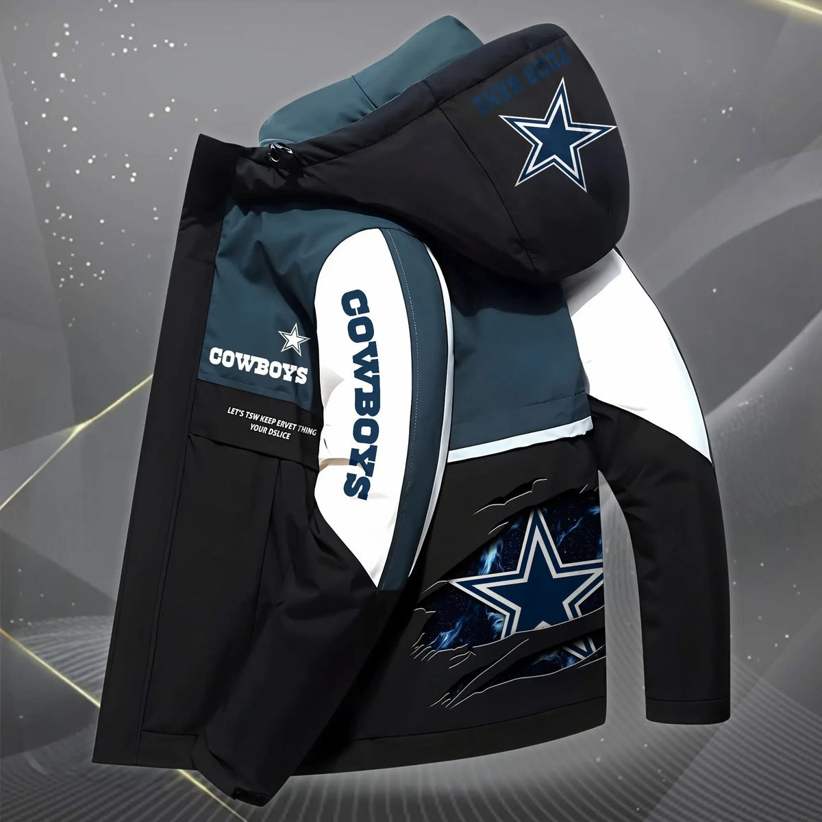 Dallas Cowboys Outdoor Windproof Jacket SPTOWPJK042