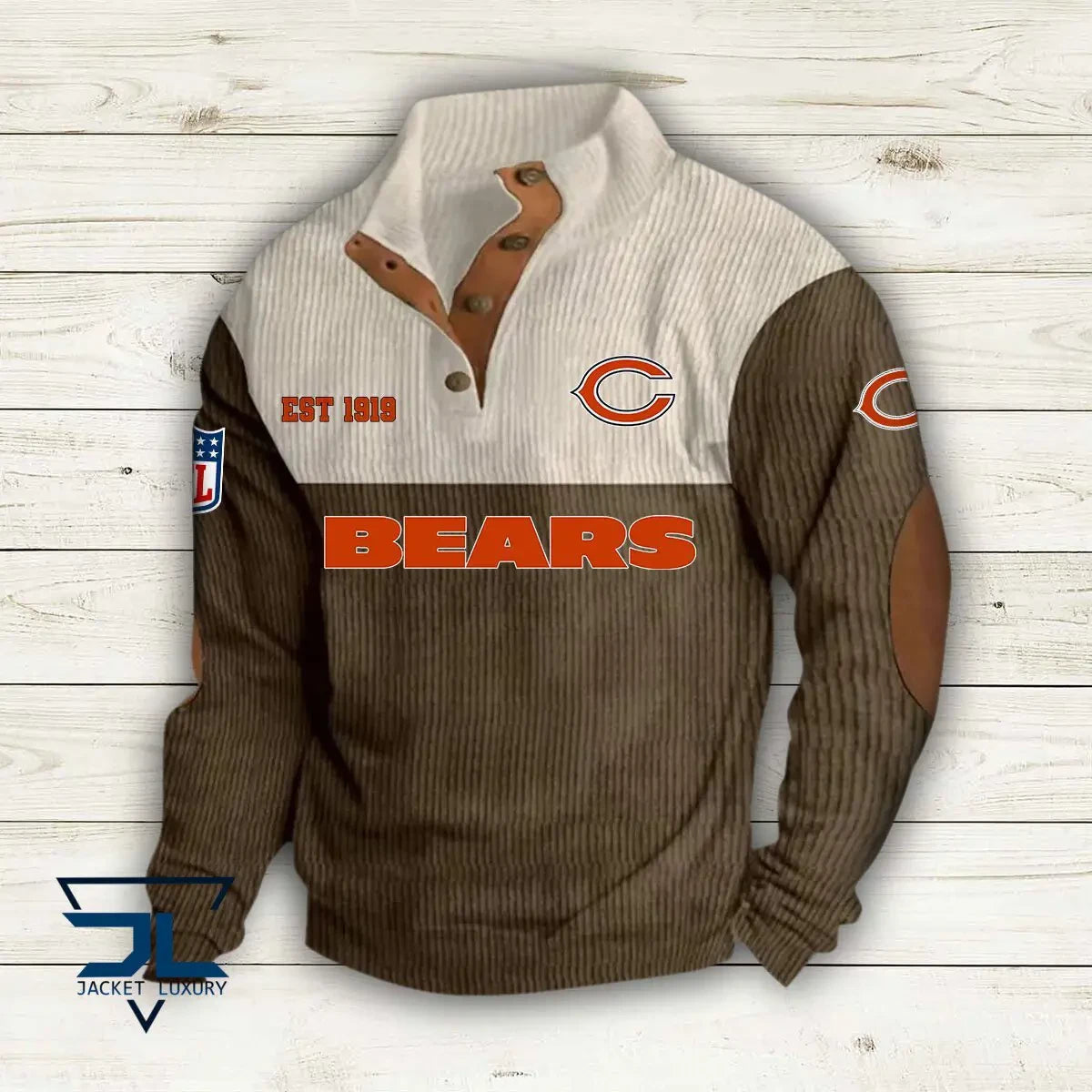 Chicago Bears Premium Personalized Game-Day Pullover S9DBSCH102