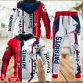 New England Patriots Personalized Hoodie and Joggers BB622