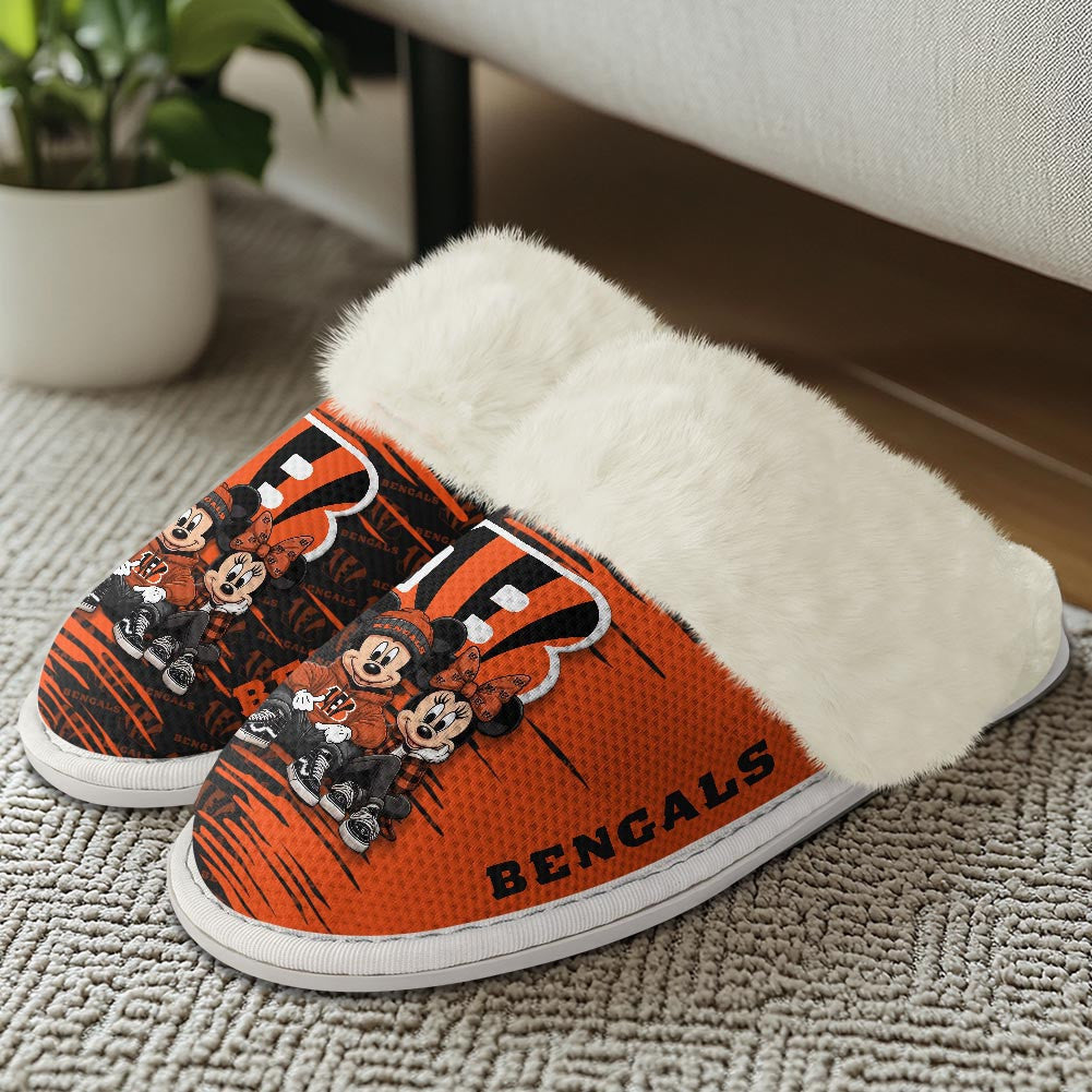 Cincinnati Bengals DMHE3401 Cotton Slippers