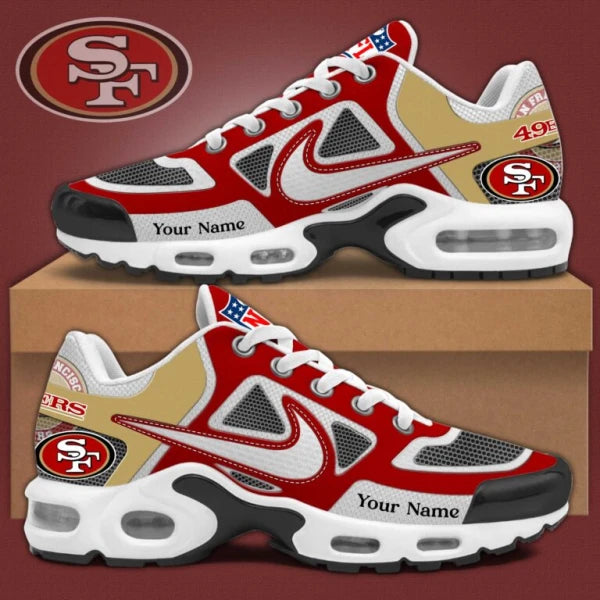 San Francisco 49ers Sosh Custom Name Air Cushion Sport Shoes SPTTNSHOES028