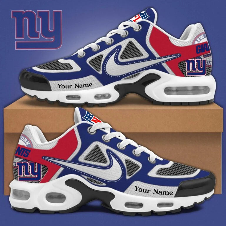 New York Giants Sosh Custom Name Air Cushion Sport Shoes SPTTNSHOES024