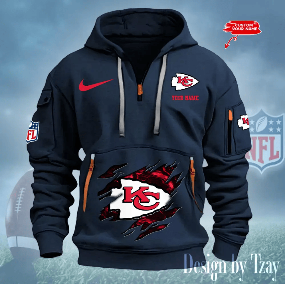 Kansas City Chiefs Heavy Hoodies AZHEAVYHD199