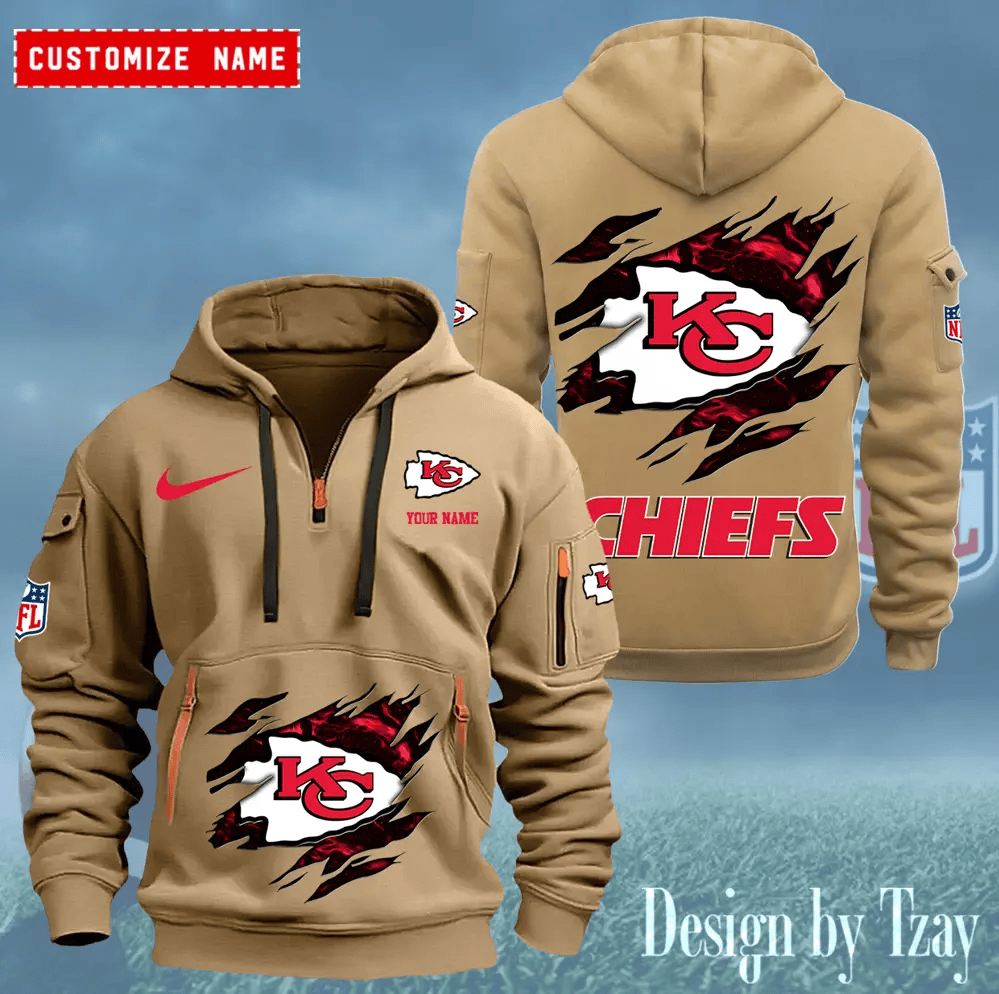 Kansas City Chiefs Heavy Hoodies AZHEAVYHD199