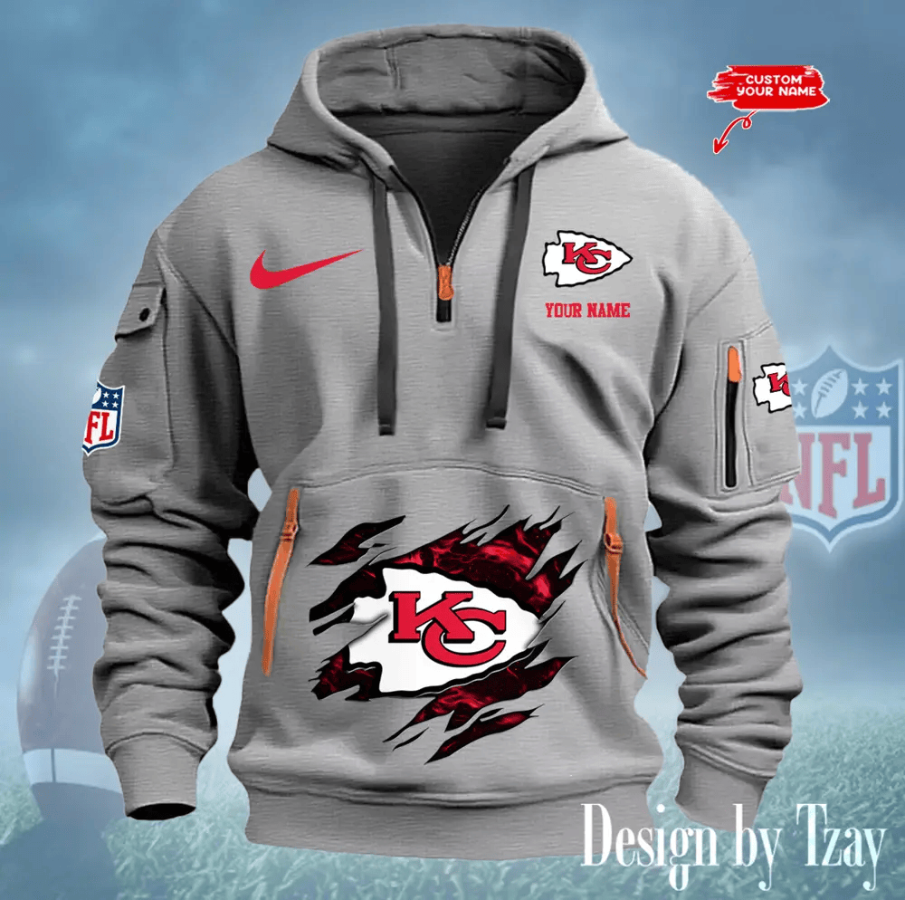 Kansas City Chiefs Heavy Hoodies AZHEAVYHD199