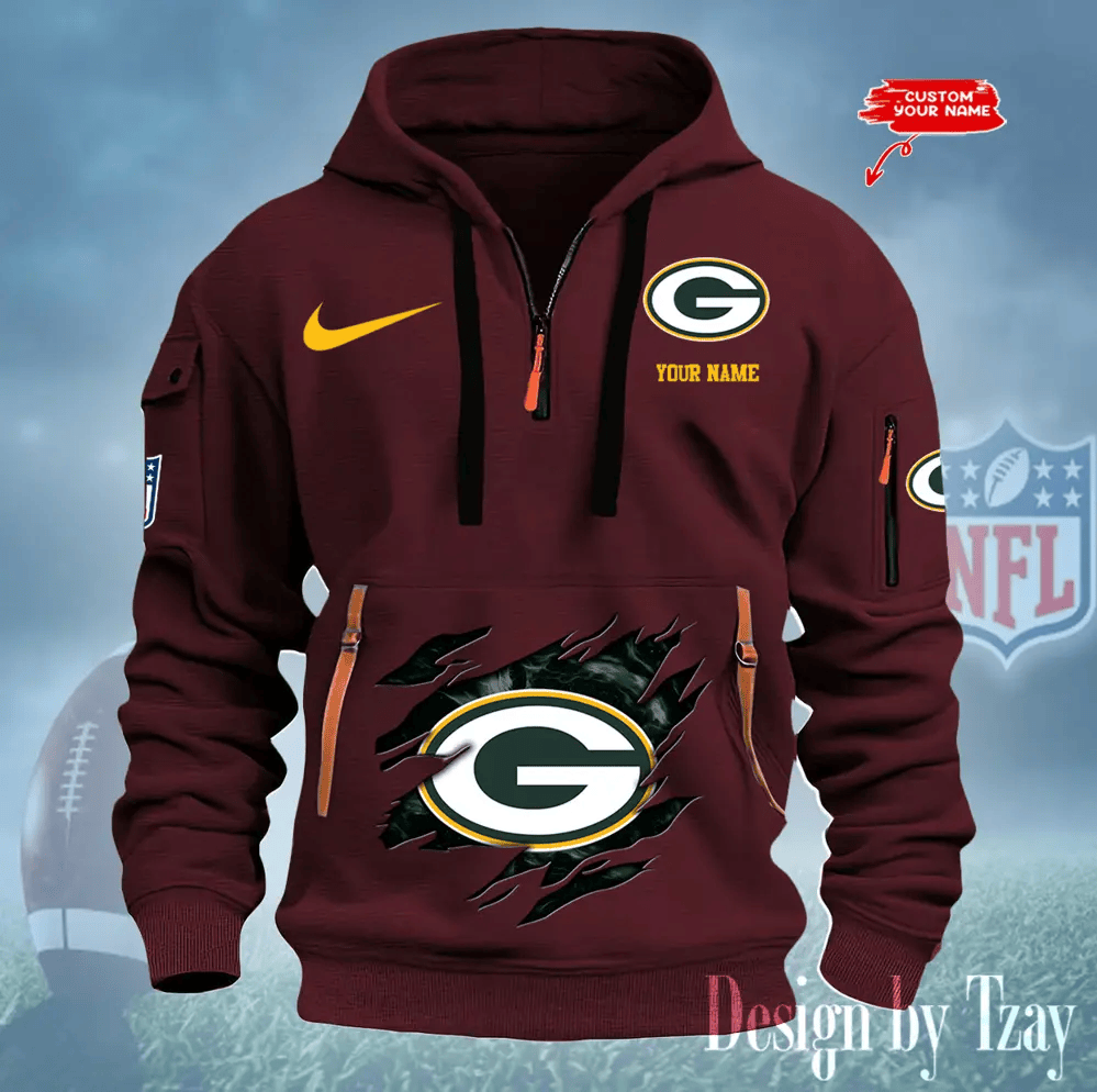 Green Bay Packers Heavy Hoodies AZHEAVYHD195