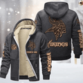 Minnesota Vikings DMTZ0858 Premium Sherpa-Lined Winter Hoodie – Personalized Edition