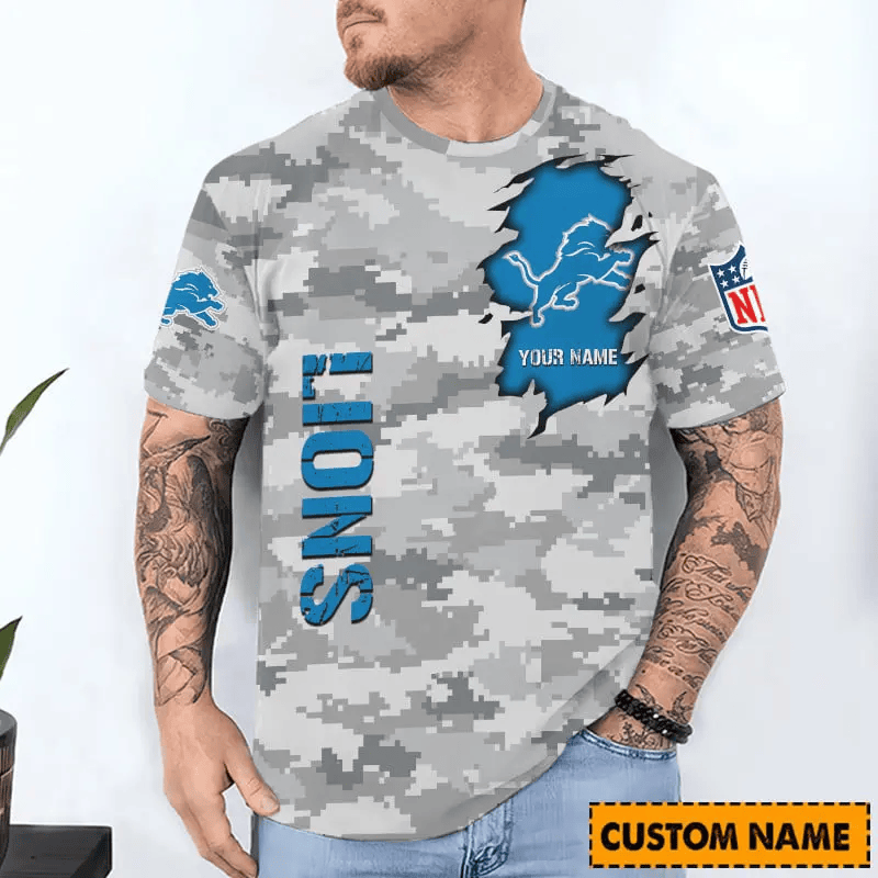 Detroit Lions T-Shirt Gift For Sport Fans AZTS921