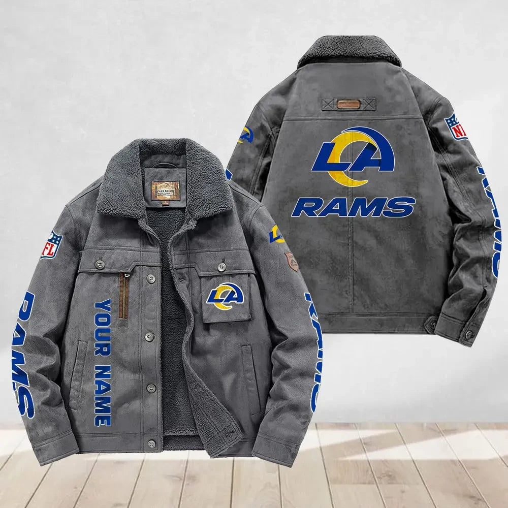 Los Angeles Rams Flight Cotton Jacket SPTFCJ019