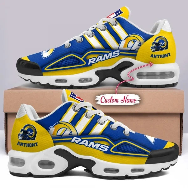 Los Angeles Rams Personalized Plus T-N Youth Sneakers BGTN454