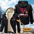 Premium Sherpa-Lined Winter Hoodie – Personalized Edition Arizona Cardinals VITZC071